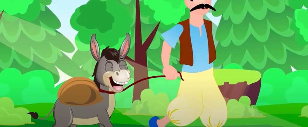 The Bonded Donkey - English Moral Stories