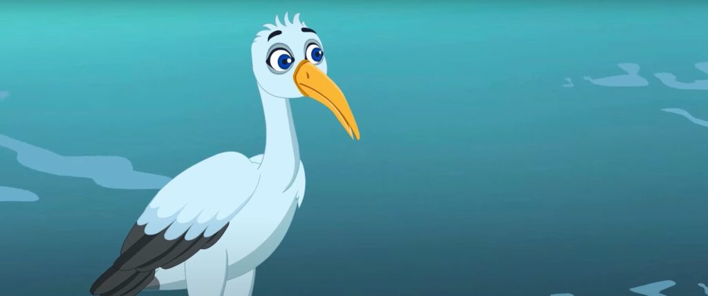 அழகிய மயில் - Peacock and the crane story