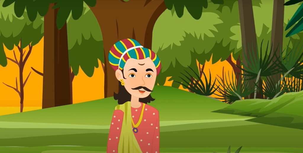Foot On the Land-Akbar Birbal Story in Tamil