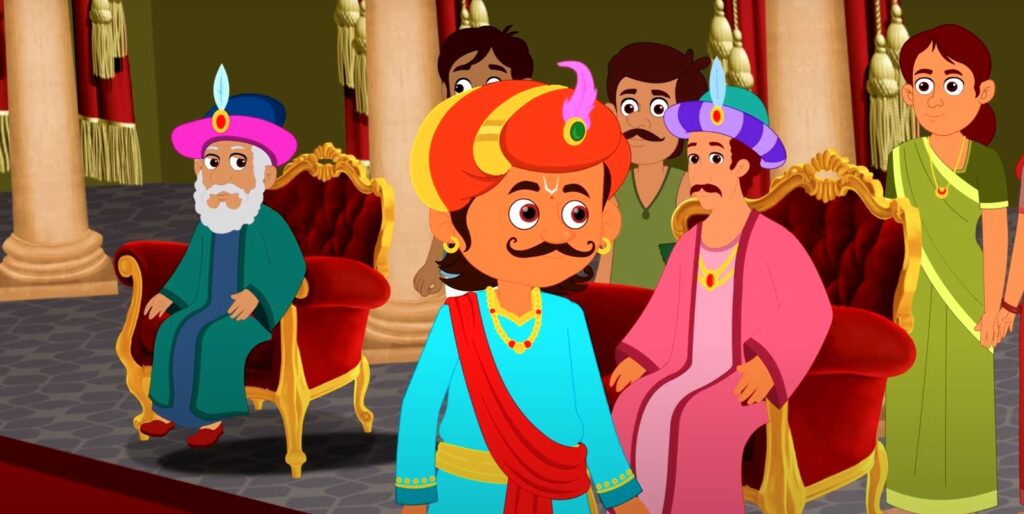 the-emperor-and-the-holy-book Akbar Birbal Stories