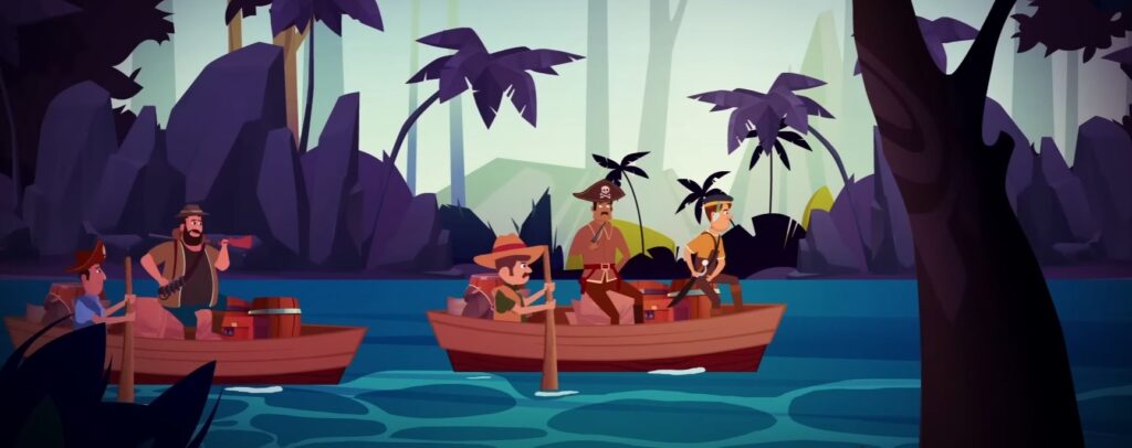 Pirates Story For Kids-Dem Bones - கடல் கொள்ளையர்கள் 5