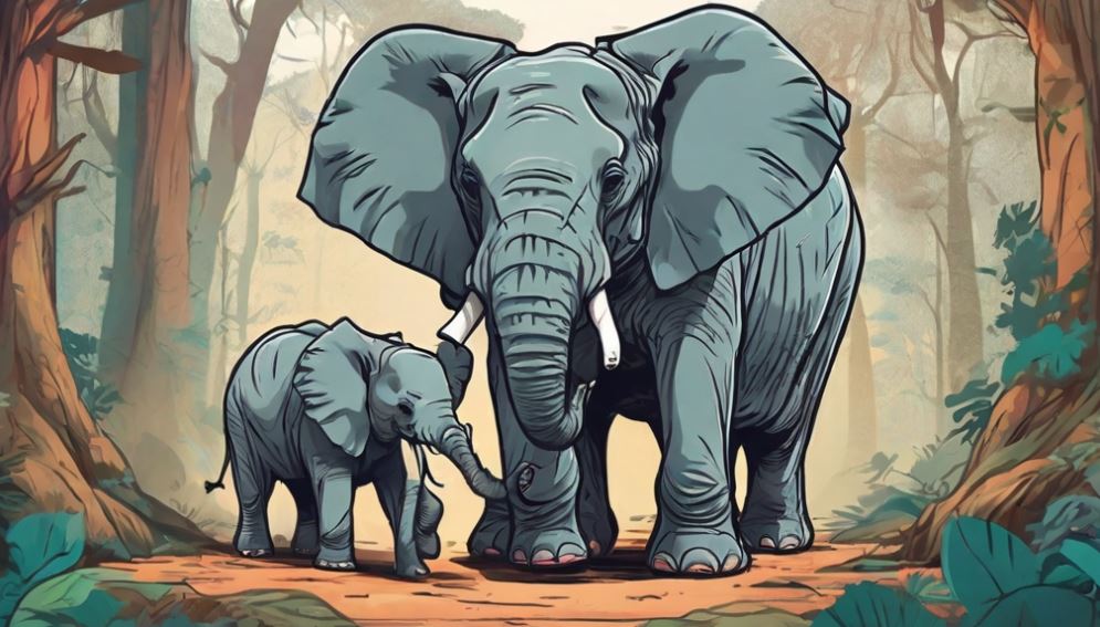 யானை குழந்தைகள் கட்டுரை - Tamil Kids Essay About Elephants