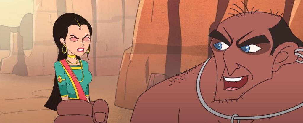 Vikram and Betal Story in Tamil -4 jai find out a giant taken chandralekha from the palace