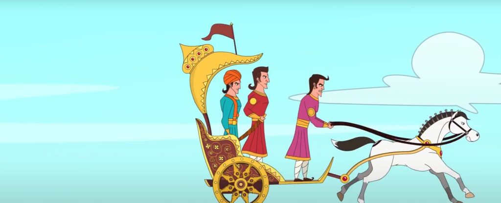 Vikram and Betal Story in Tamil -4 jai,udhay,and veer start to find chandralekha using the horse chariat