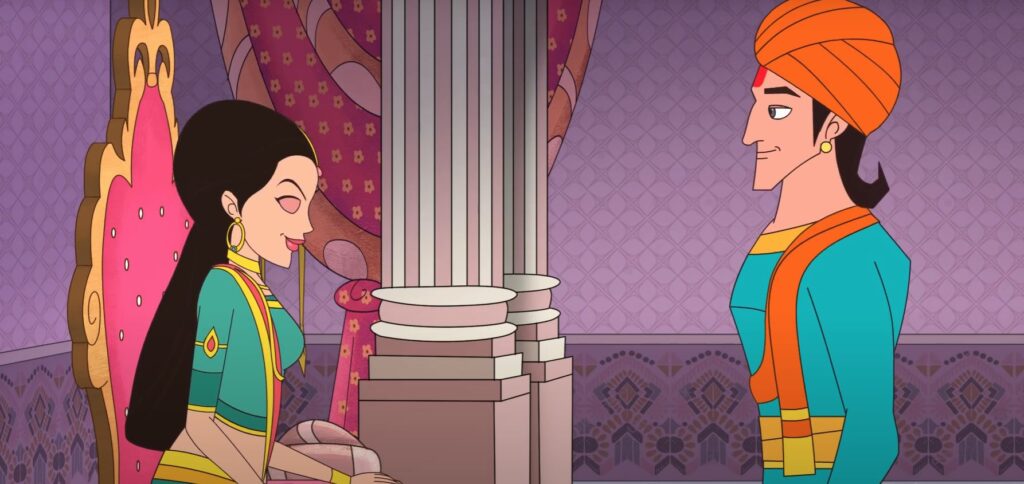 Vikram and Betal Story in Tamil -4 -Jai meets chandralekha for marriage proposal