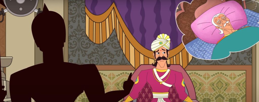 Vikram and Betal Story in Tamil -5 King learns about the privious owner of the diamond is dead