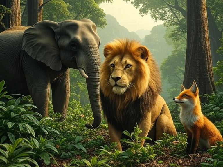 சிங்க ராஜா - அமைச்சர் தேர்வு - Minister Election -Animal Story in Tamil