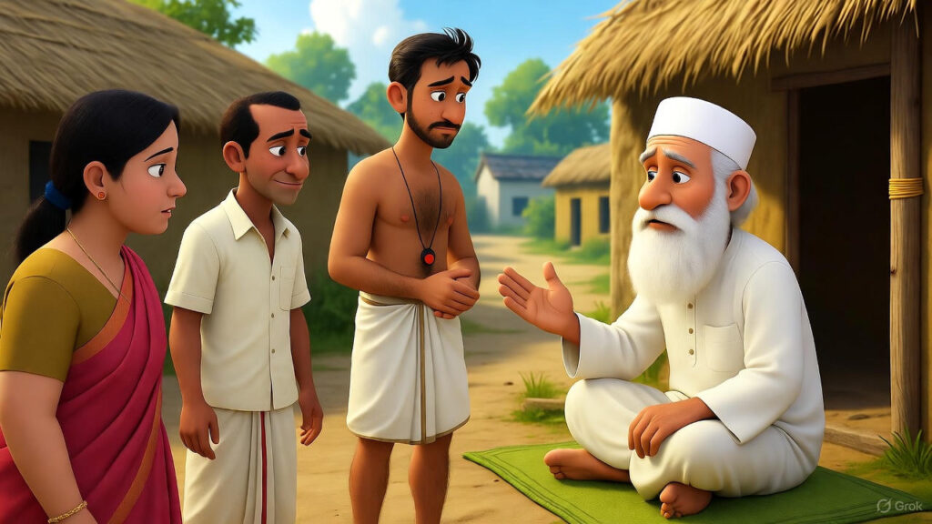 Villagers Seeking Mulla's Advice