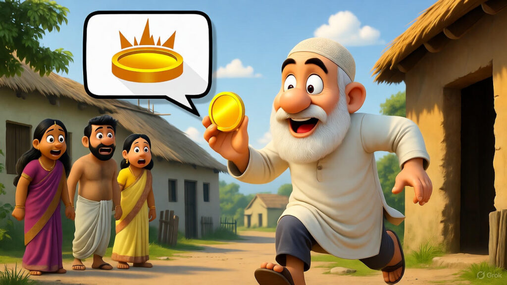 Mulla Returns with Gold Coin Story