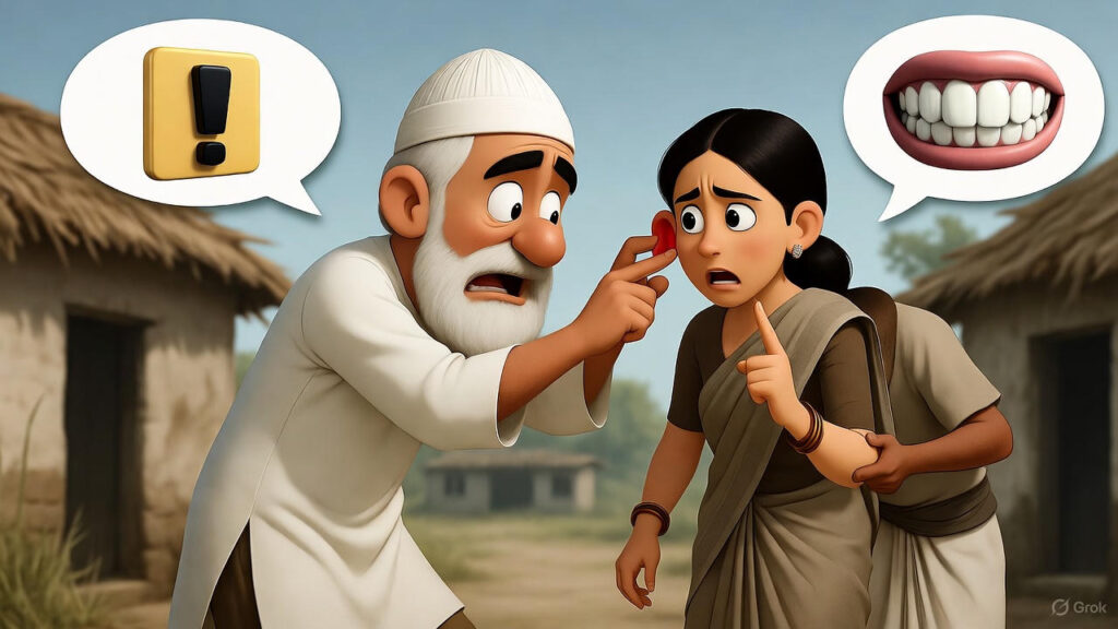 Showing the Injured Ear