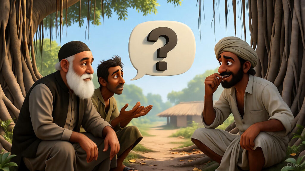  Traveler Asks Again, Mulla Still Silent, Friend Watches Eagerly