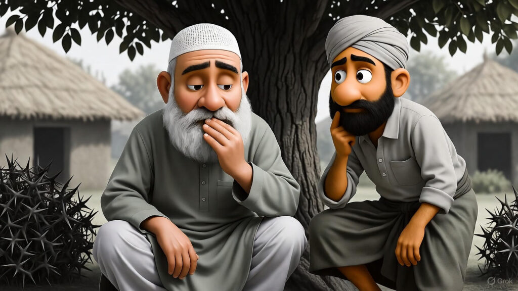 Mulla Stays Silent, Friend Anticipates Mischief