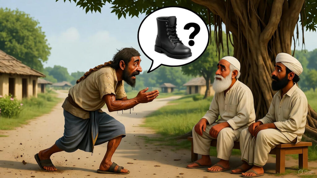 Traveler Approaches and Asks for Directions