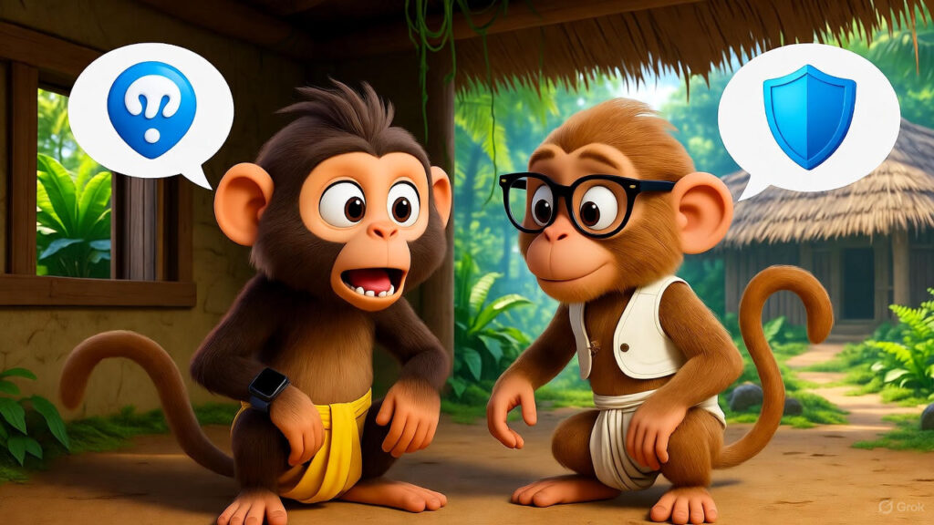 Mangu asks how it cures forgetfulness, city monkey explains