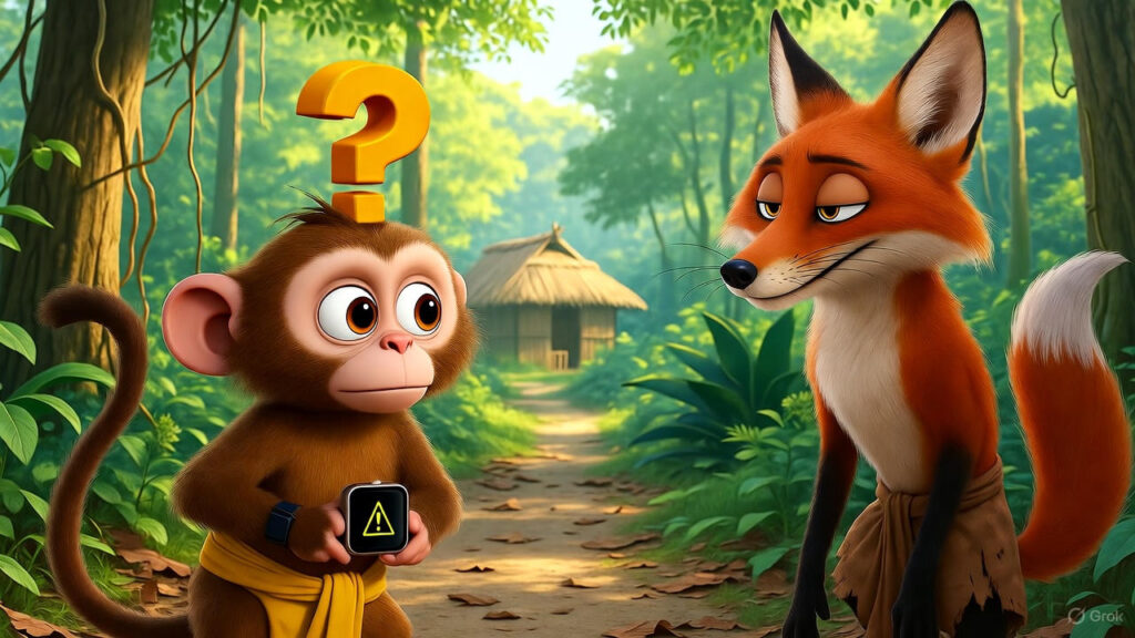 Mangu realizes it's the same fox, gets angry