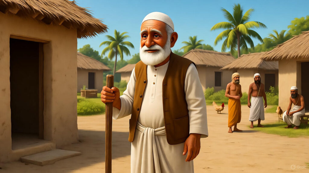 Mulla's Peaceful Life in the Hut