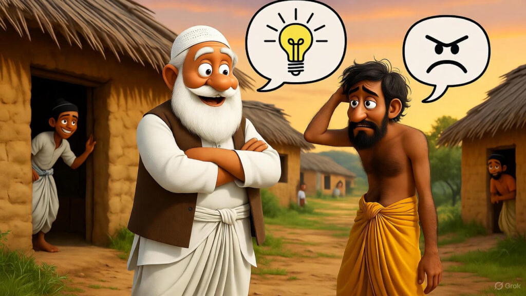 Villagers Seeking Mulla's Help