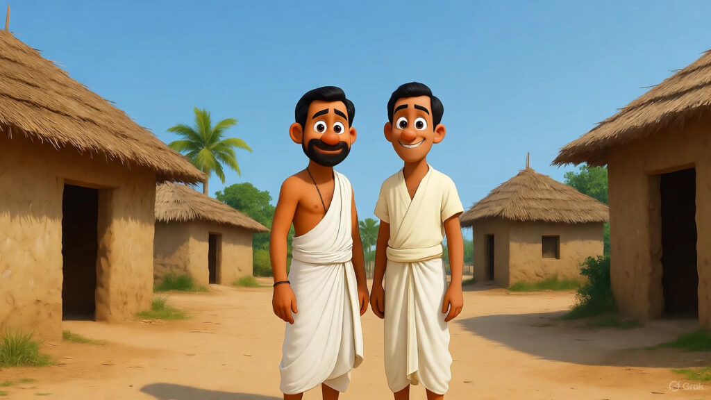 Introduction to the Village and the Two Friends