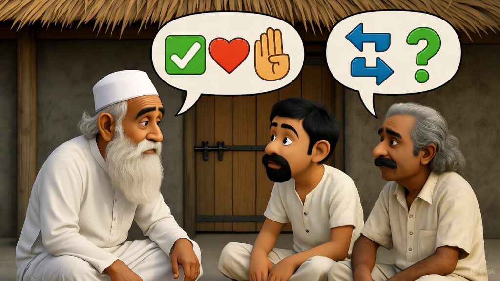 Second Friend's Complaint and Panchayat Leader's Question