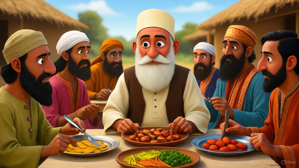 Mulla Served with Mud Plate