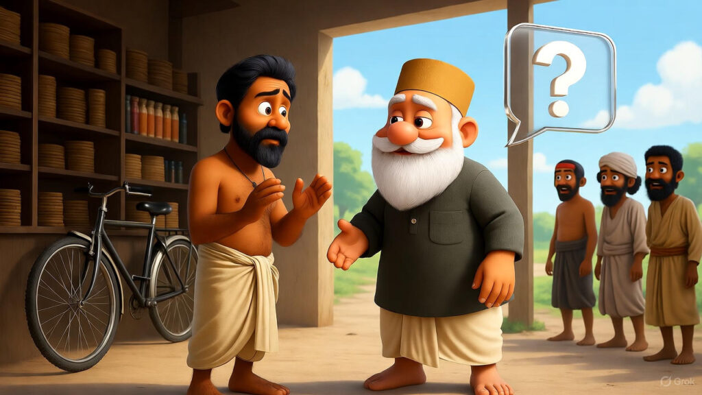 Mulla Tricks the Shopkeeper