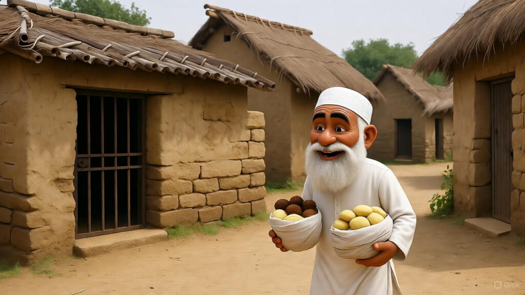 Mulla Goes to the Prison with Sweets