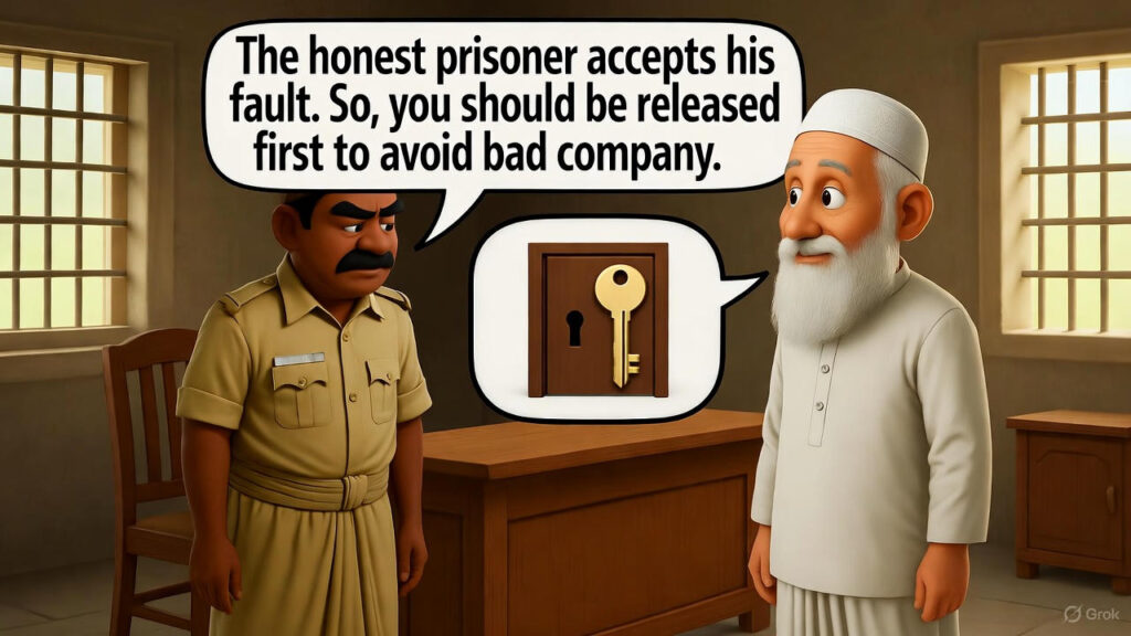 Mulla Suggests Releasing the Honest Prisoner