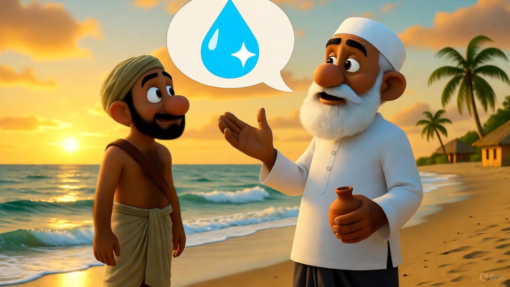 Mulla Explaining His Idea