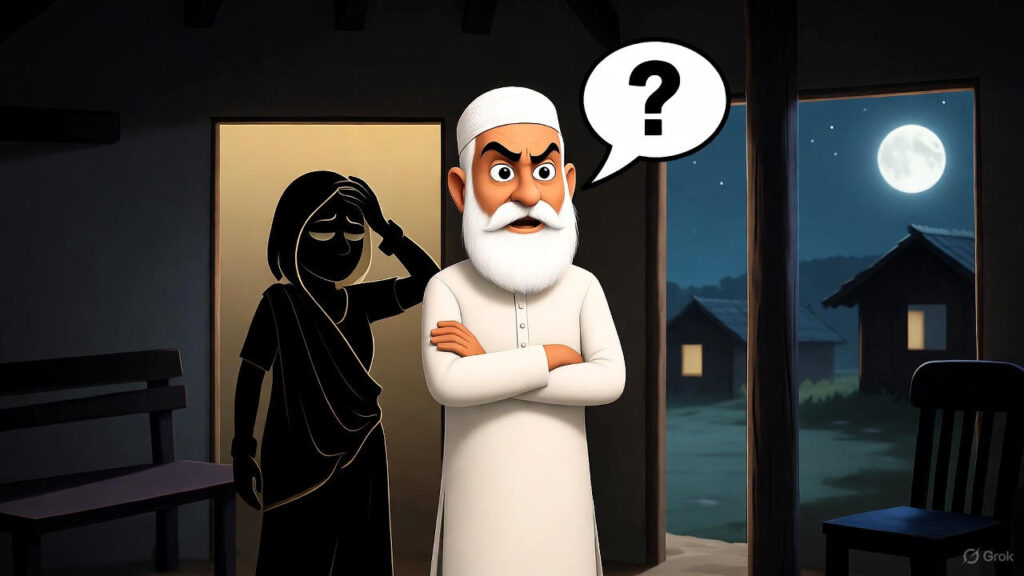 Mulla's Angry Retort in the Dark