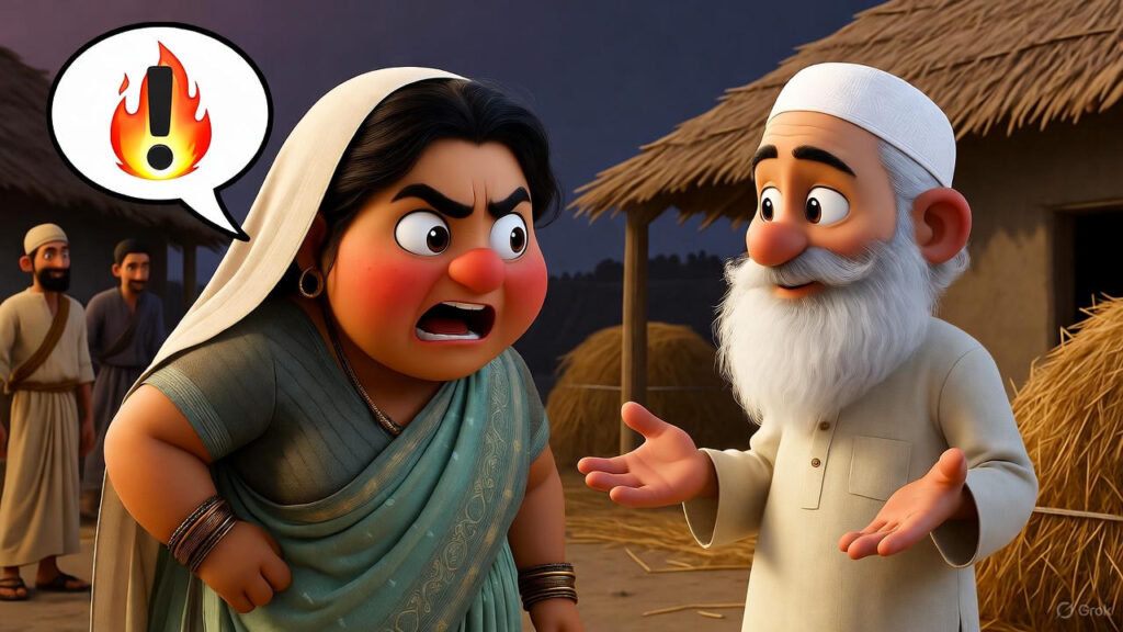 Wife angry: Lost in porch, why search here?