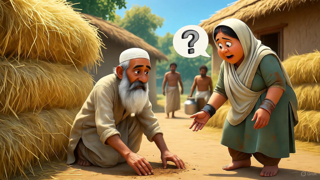 Wife Approaches and Asks