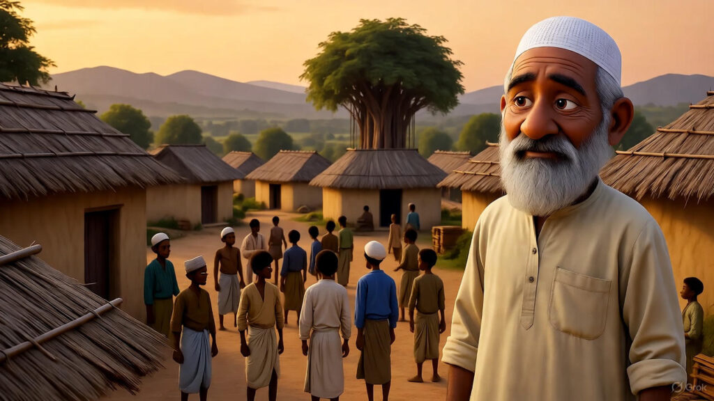 Foreign Scholars Visiting the Village