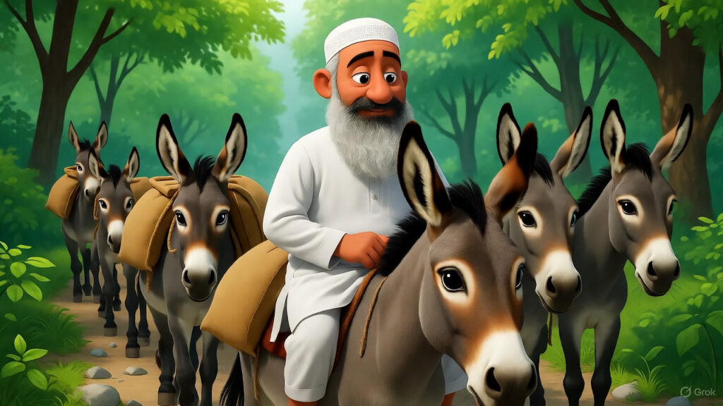 10 கழுதைகள் முல்லா கதை-8