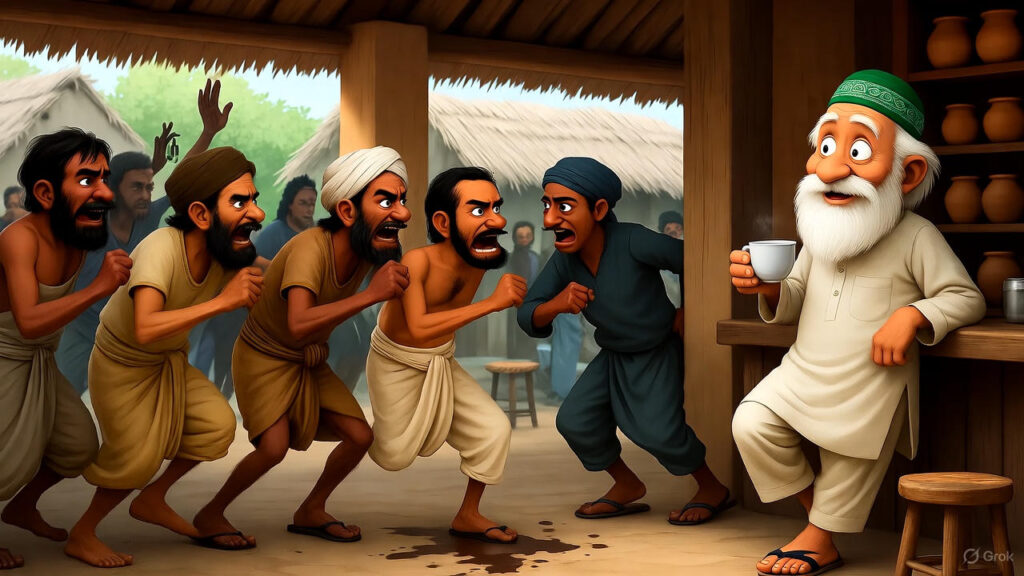 The Argument Escalates Like a Sun-Moon Fight