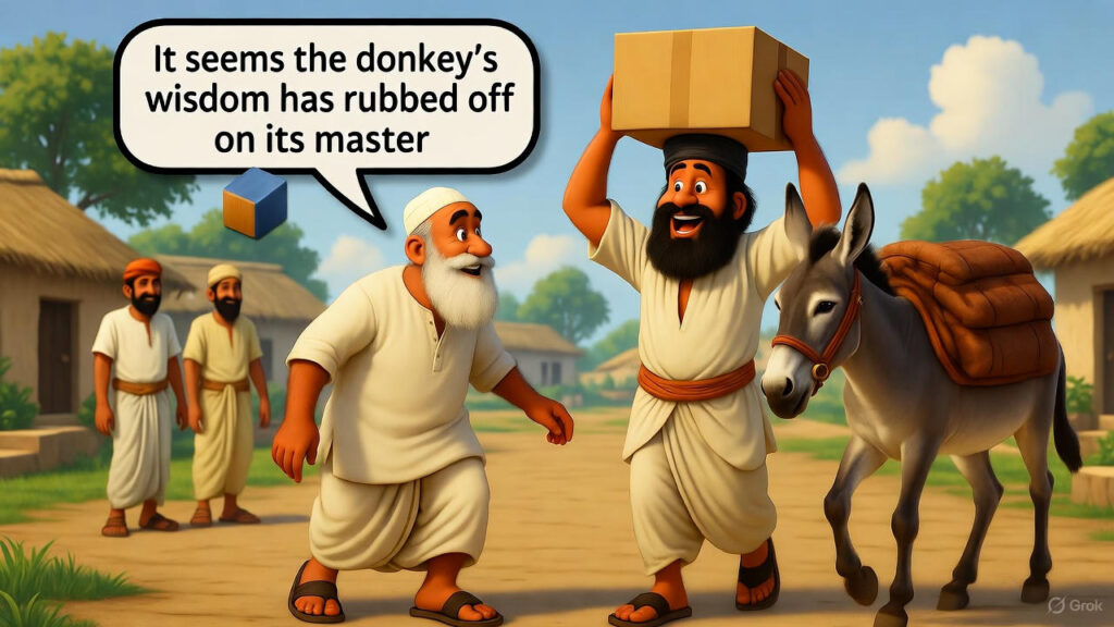 The Friend Learns the Lesson