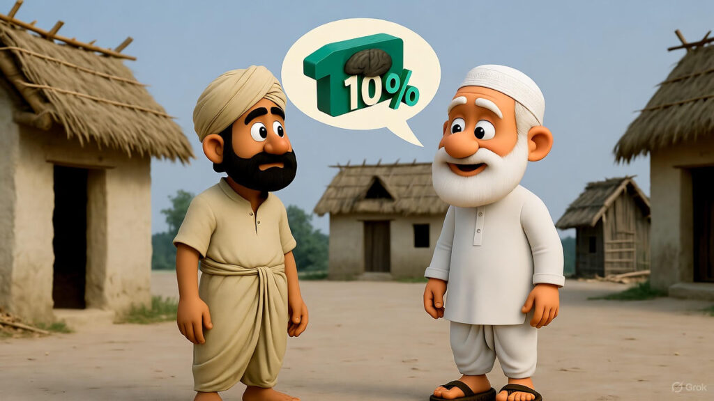  Mulla Smiles and Explains the 10% Sane Part