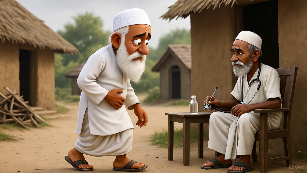 Mulla Gets Sick and Visits the Doctor