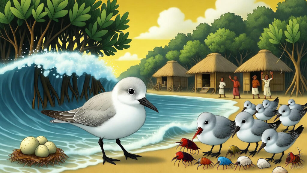 Waves Blocked and Food Abounds