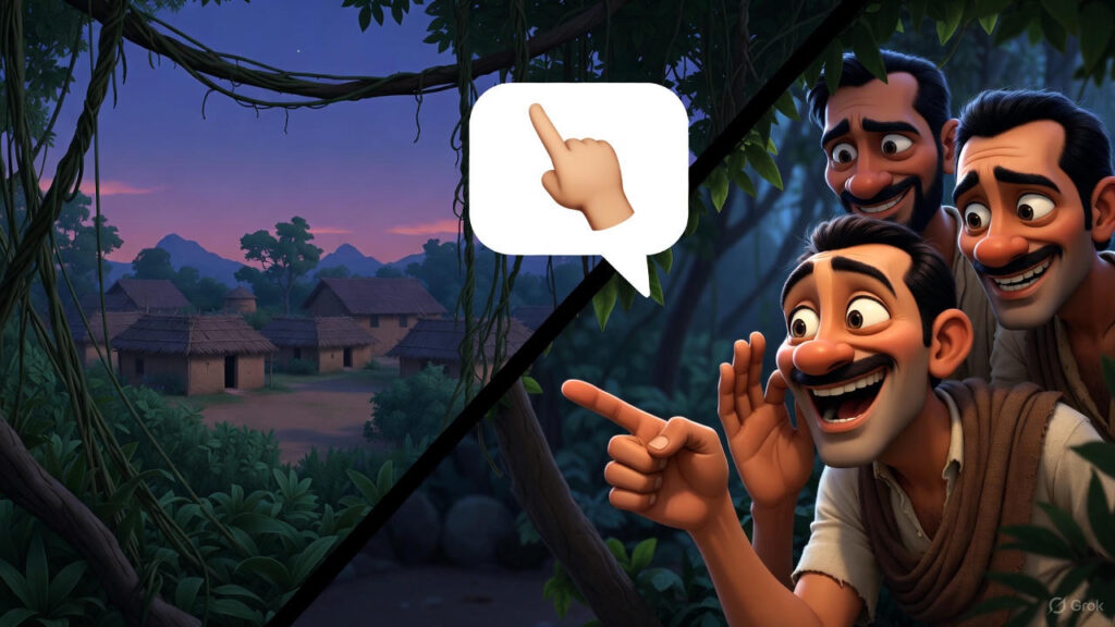 The Thief Reports to the Gang in the Jungle
