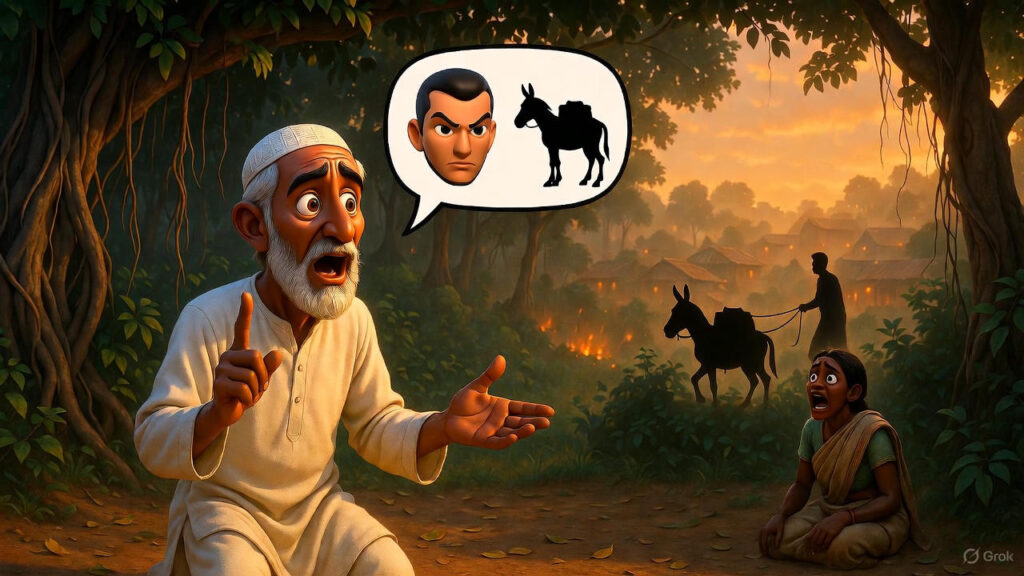 Mulla Explains the Thief and the Donkey