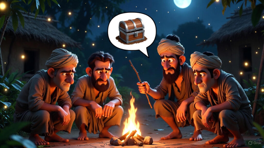 The Gang Plans the Theft