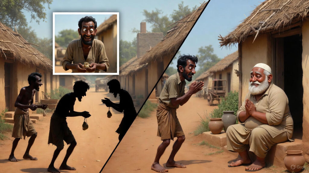 Many Deceive Mulla, One Neighboring Villager Arrives