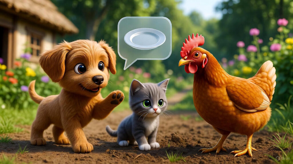 Puppy Convinces Kitten to Escape