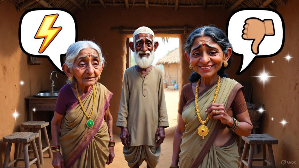 Mother-in-Law's Reaction and Comparison