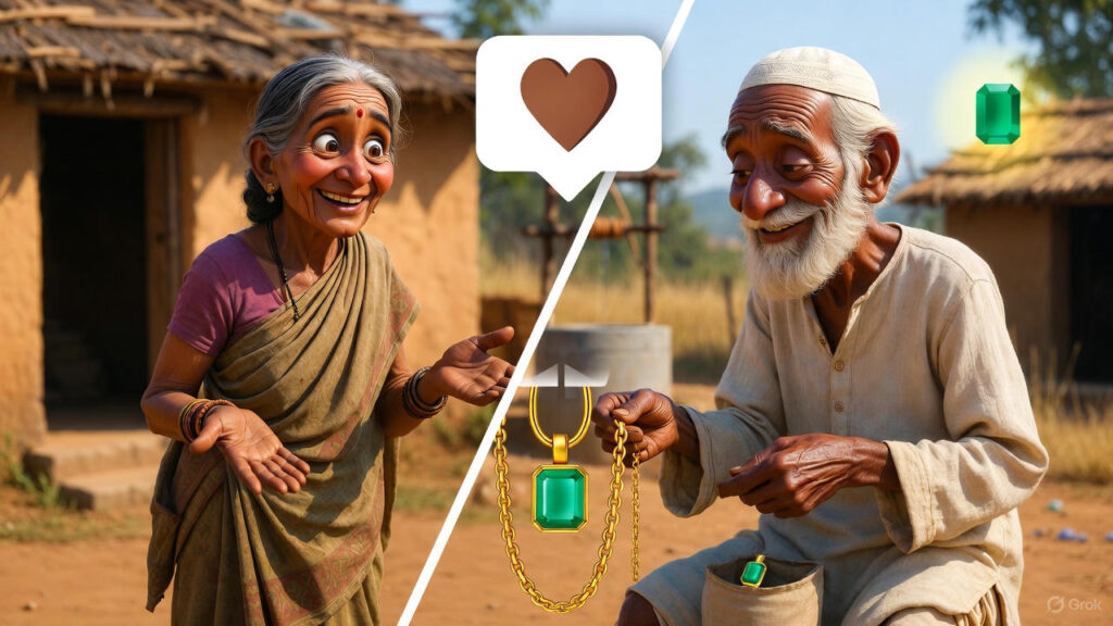 Mulla's Clever Explanation and Fake Necklace