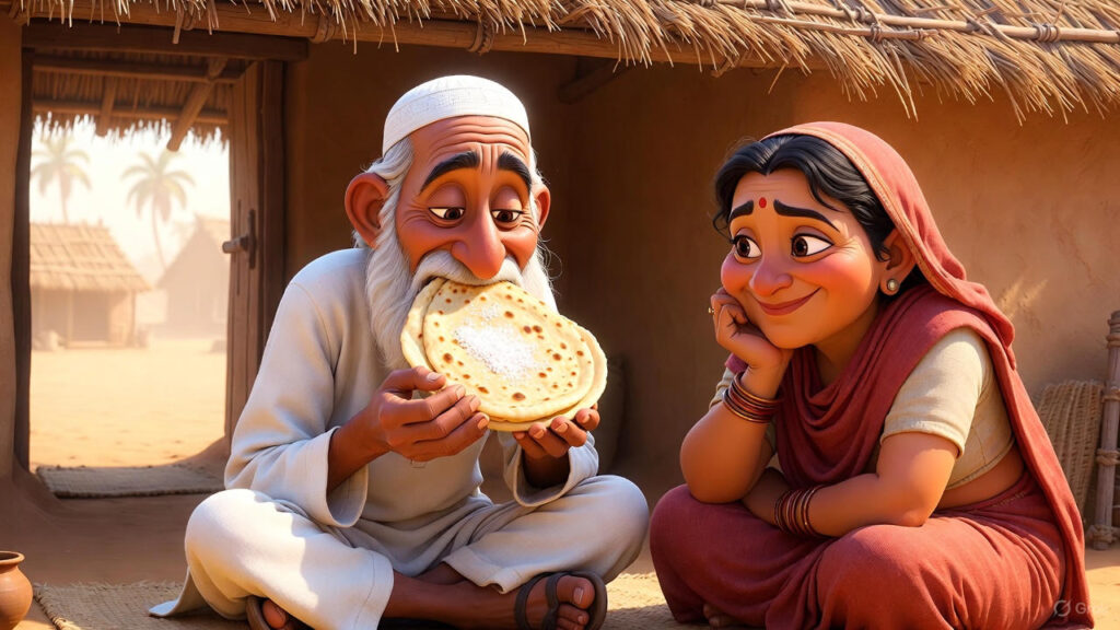 Mulla Eats Chapati with Sugar