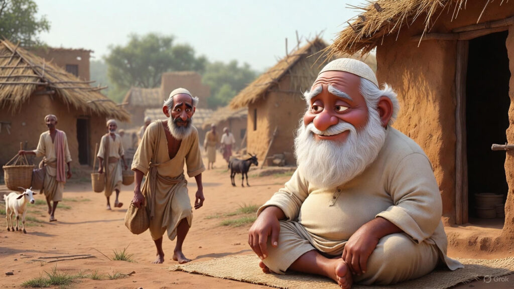 Friend Arriving to See Famous Mulla