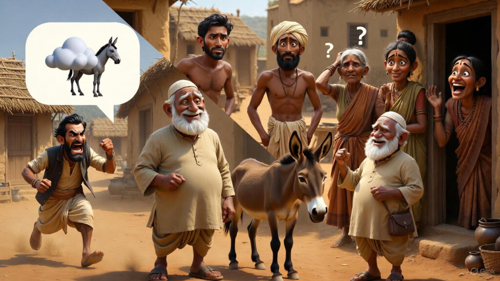 Merchant gets angry and leaves; Mulla's trick works ongoing