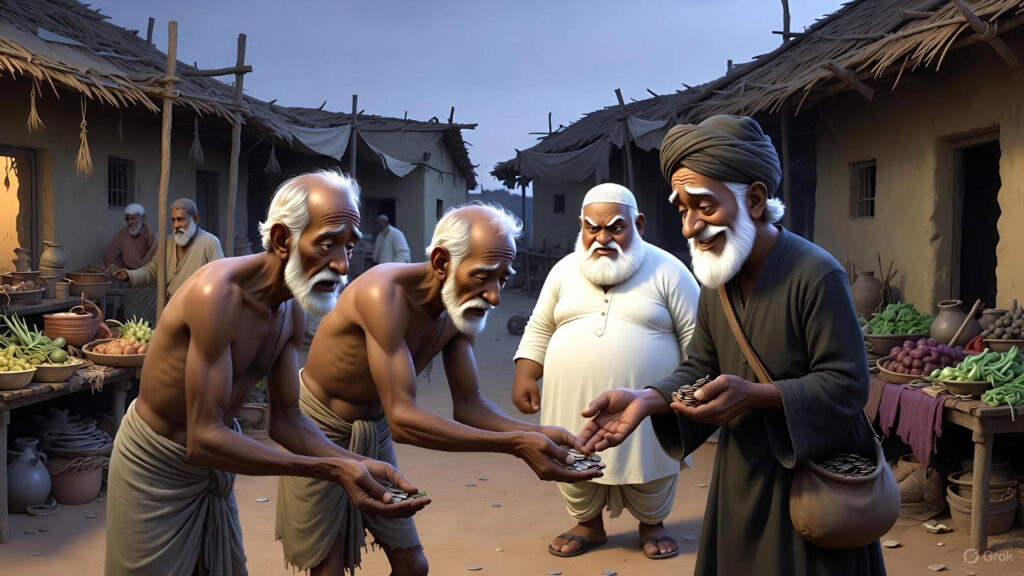 Mulla Approaches the Moneylender