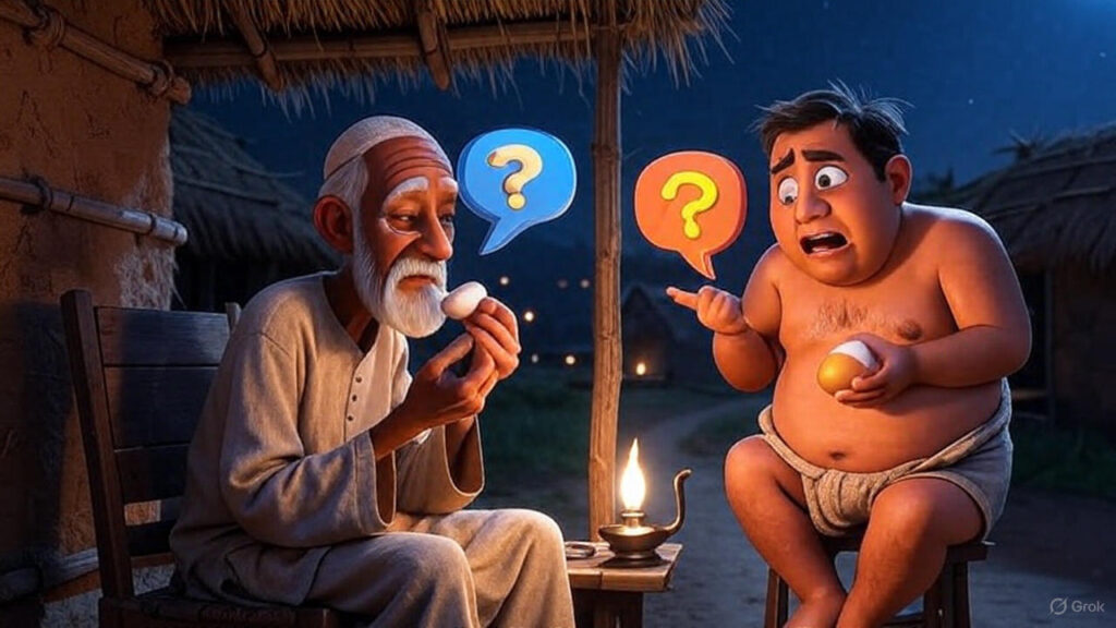 The Friend's Question and Mulla's Punny Reply